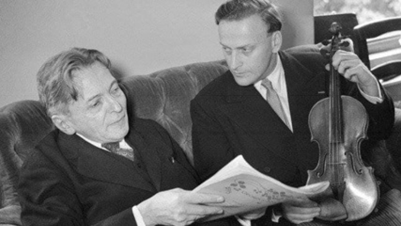 105 ani de la nașterea celebrului discipol al lui Enescu- Yehudi Menuhin