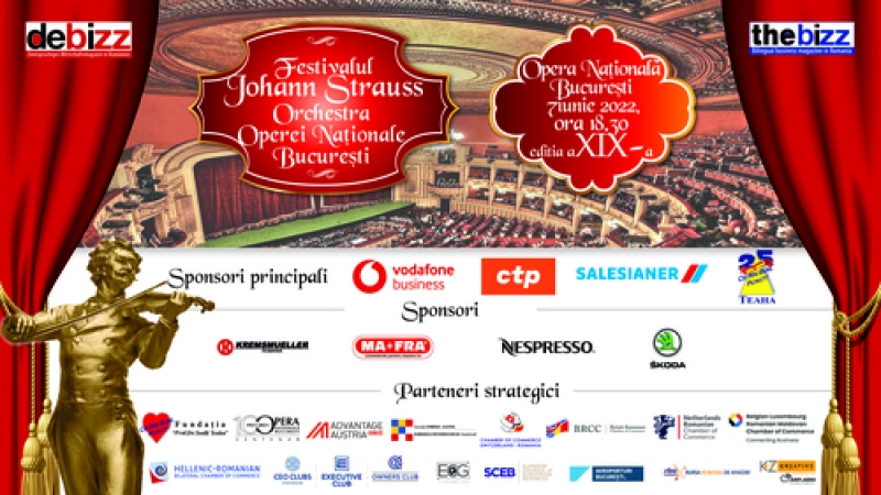 Cea de-a XIX-a editie a Festivalului Johann Strauss, pe scena Operei Nationale Bucuresti