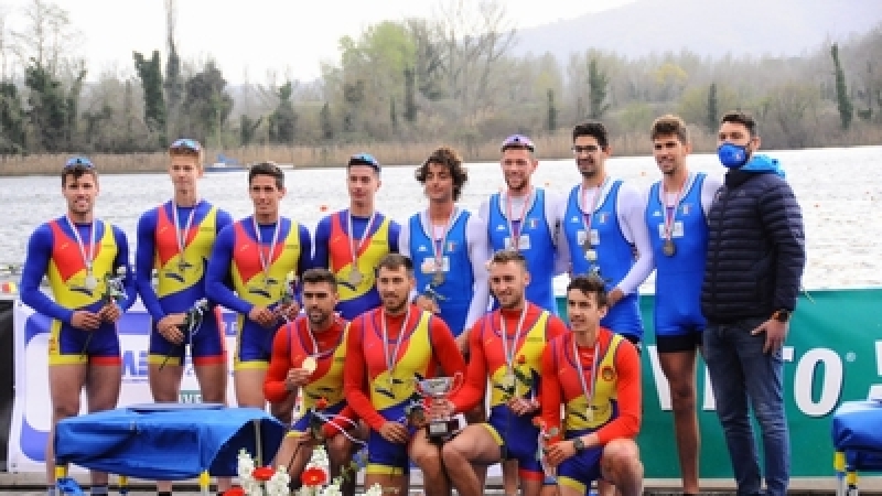 Canotorii romani, 18 medalii de aur si locul 1 la Seniori, la Regata Internationala Memorial Paolo d'Aloja