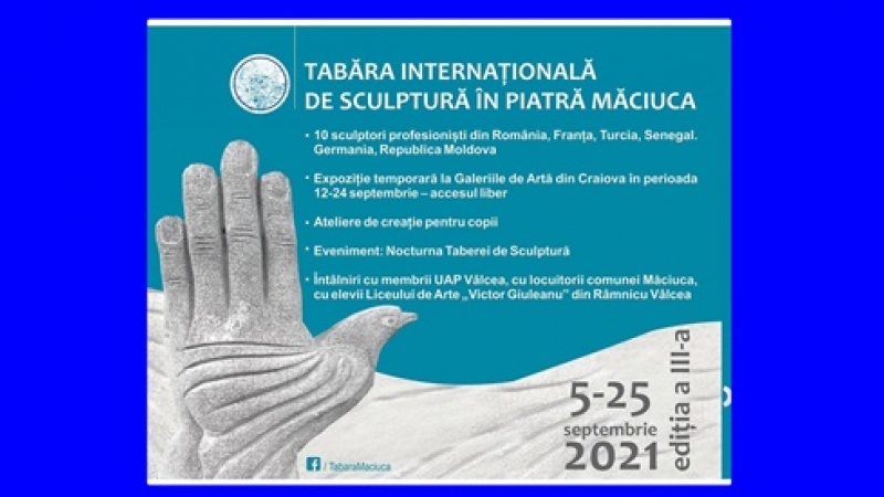 Cea de-a treia editie a Taberei Internationale de Sculptura în Piatra Maciuca, intre 5 – 25 septembrie